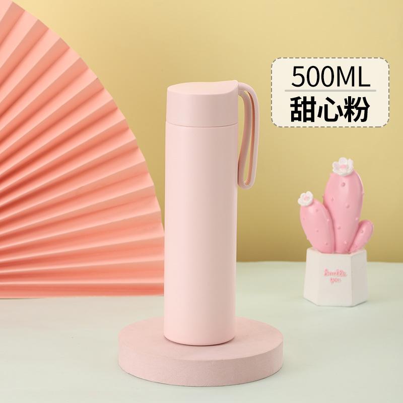 Warm Cup Student Thermal Insulation Water Cup Portable Straight Cup Business Gift Cup