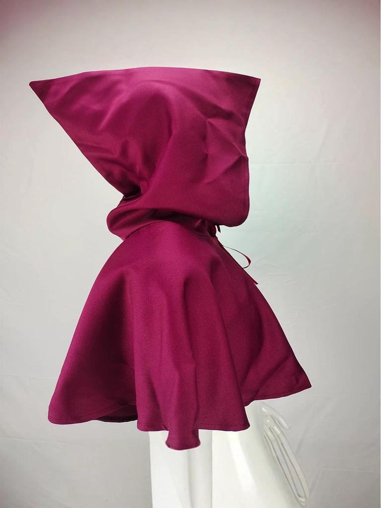 Grim Reaper Medieval Hooded Cloak for Halloween and Stage Performances