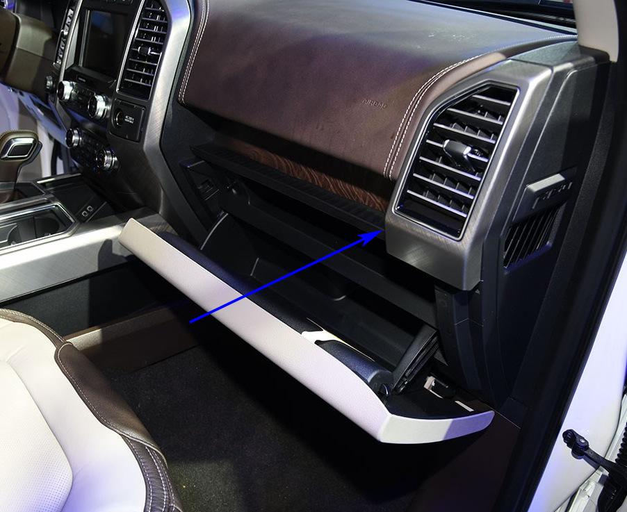 Tantan Carbon Fiber Air Vent Trim for Ford Raptor F150 - Real Carbon Fiber Interior Modification