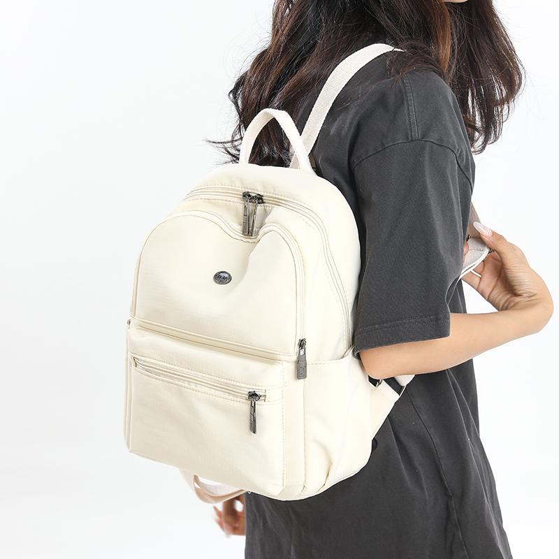 Damen Rucksack Leichter Nylon Rucksack Reise Schultasche