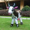 Figure di animali mucca gonfiabili in PVC, decorazioni per feste in fattoria
