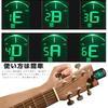 YIBOOOM Gitarrenstimmgerät, Clip-on Stimmgerät mit Stimmungsanzeige, Hochpräzises LCD-Display, Portables Stimmgerät mit eingebauter Ladefunktion, Schnell und genau für Gitarre