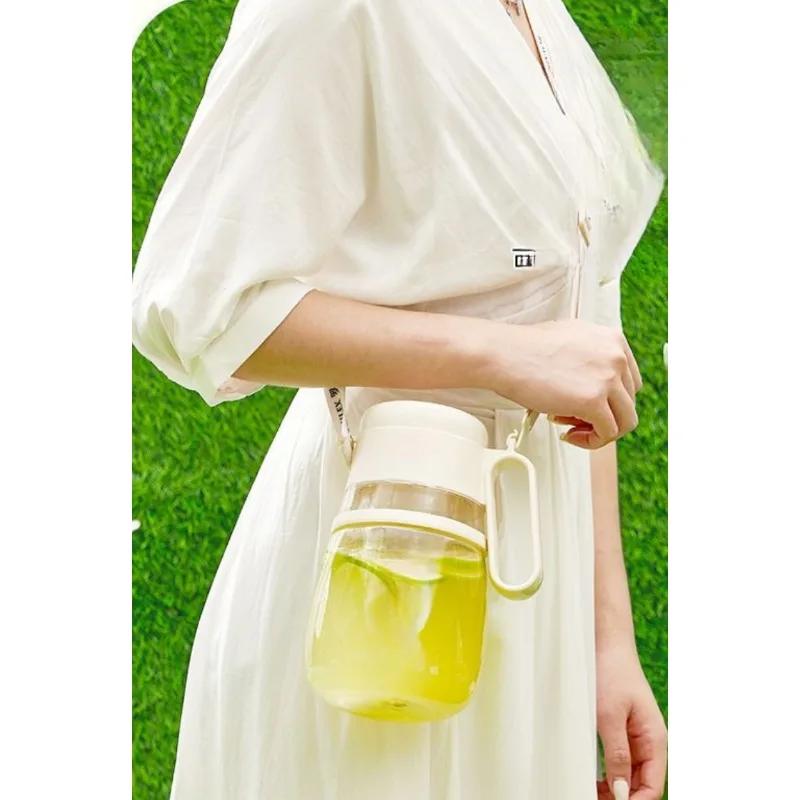 12 Leaf Knife 1000ml Large Capacity Juicer Household Cup Juicer Crushable Ice Bucket Portable  Juicer