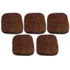 5pcs Archery Arrow Rest Adhesive Silent Bow Stick Plate Cowhide Outdoor Shooting AccessoriesBrown