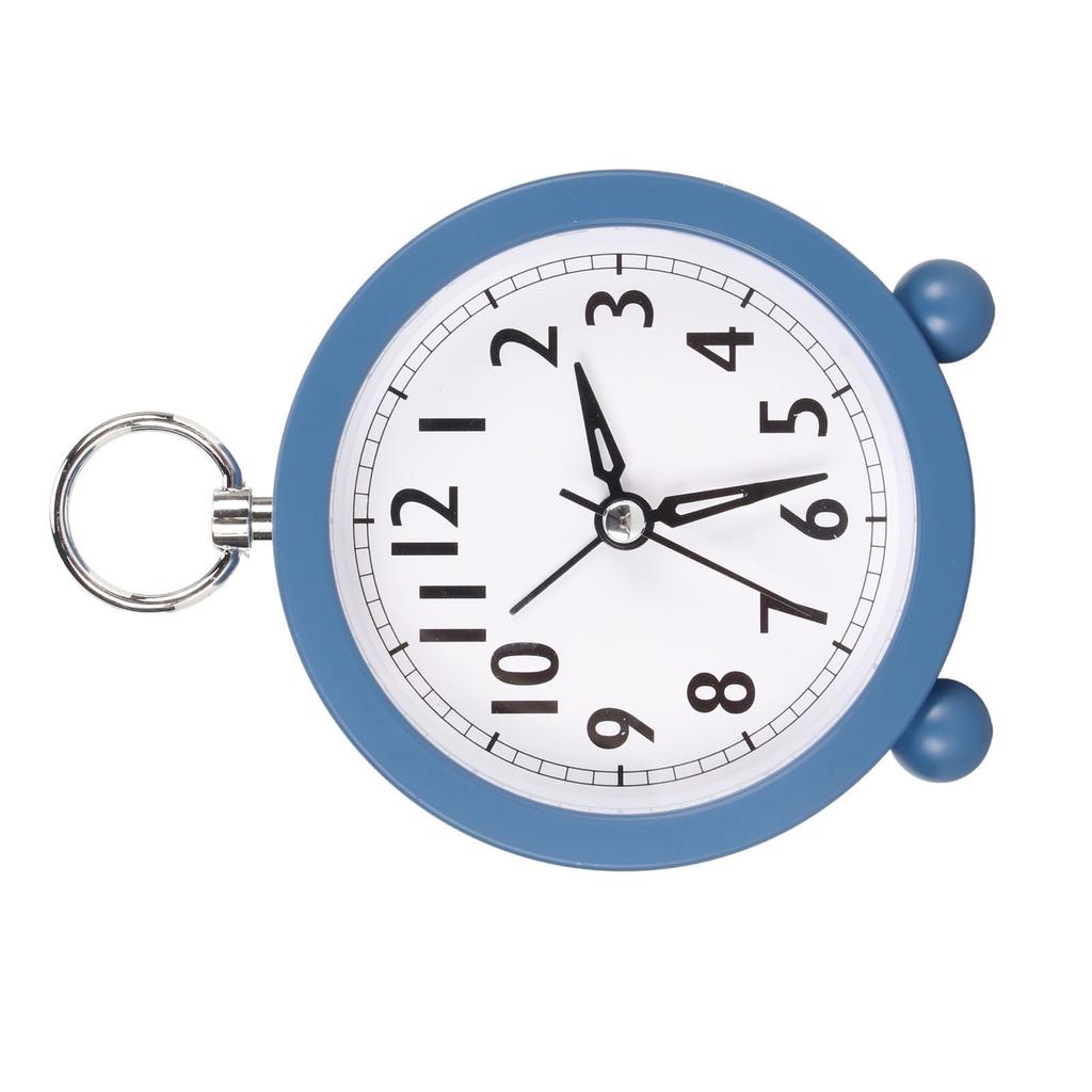Alarm Clocks Multifunction Stylish Simple Silent Prevents Ticking Round Alarm Clocks for Desk Bedroom and Home