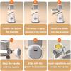 Multi-Function Rotary Cutter, Veggie Slicer, Cheese Shredder, 3-In-1 Interchangeable Blades Rotary Grinder With Hand Crank