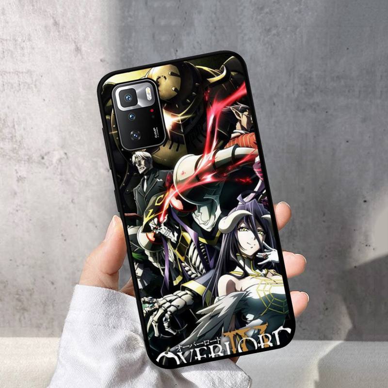 OVERLORD Anime manga Phone Case for Redmi Note 8 7 9 4 6 pro max T X 5A 3 10 lite pro