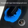 2Pcs Universal Car Wiper Arm Bottom Hole Protective Cover Windshield Wiper Sleeve Wiper Hole Dustproof Pads