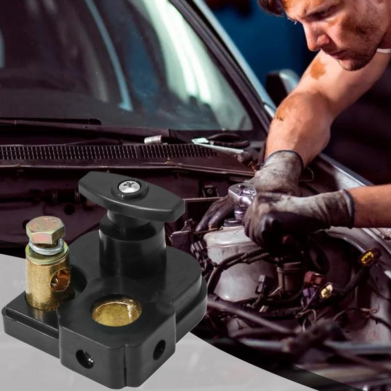 Battery Disconnect RV Battery Cut Off Isolator 12/24V Waterproof Car Accessory Cut Shut Off Disconnector For Vehicle RV And