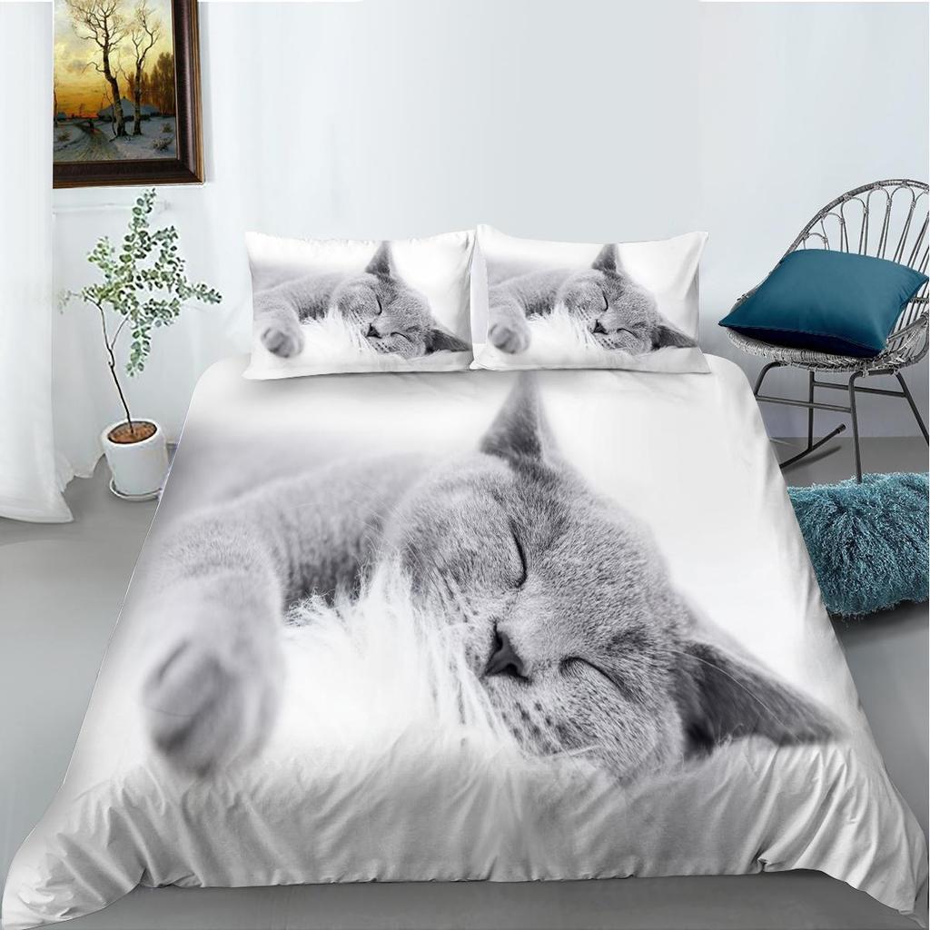 Bedding Cover Suit 3D Hot Sale Print Bed Cover Home Bedclothes Fashionable Polyester Comforter Duvet Cover Sets