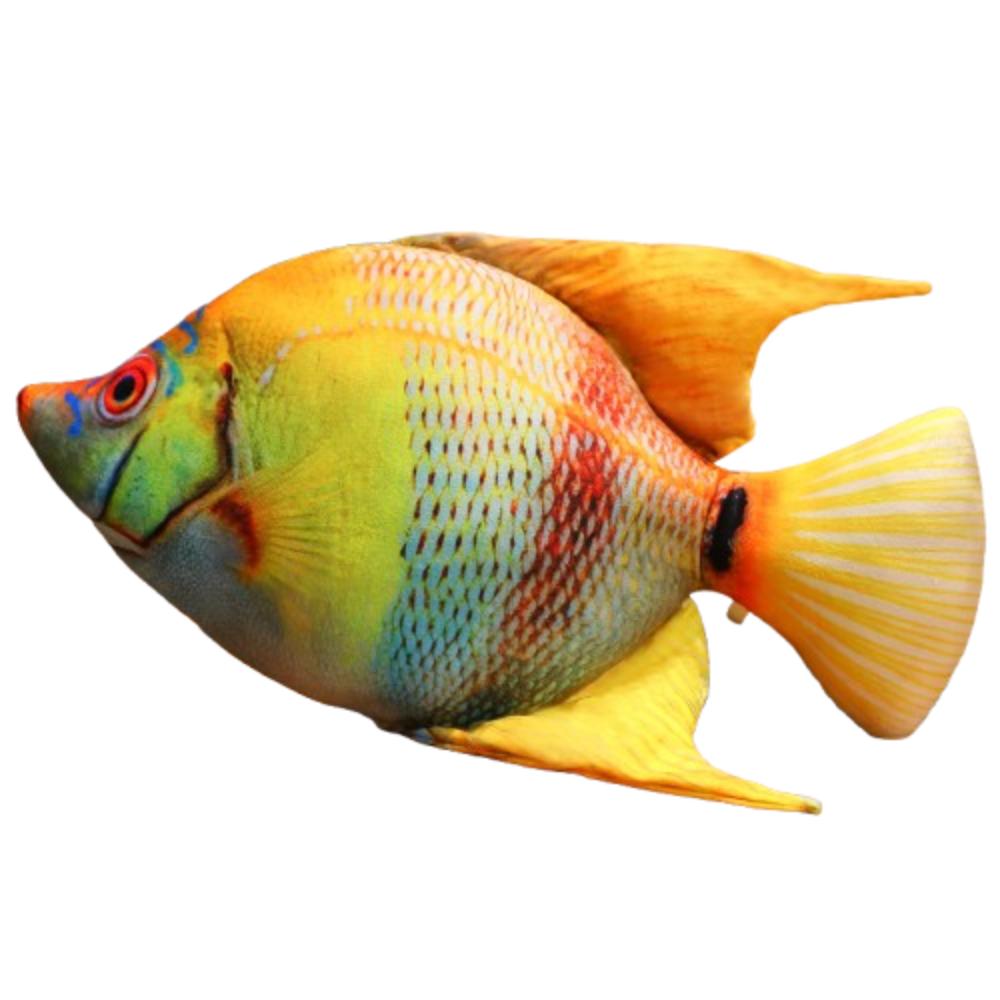 Cartoon Simulated Sea Fish Pillow Hugging Pillows Fish Anime Pillow Dolls Toy for Little Kids