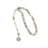High-Quality Glass Arabic Prayer Beads Bracelet - Muslim Handheld Rosary