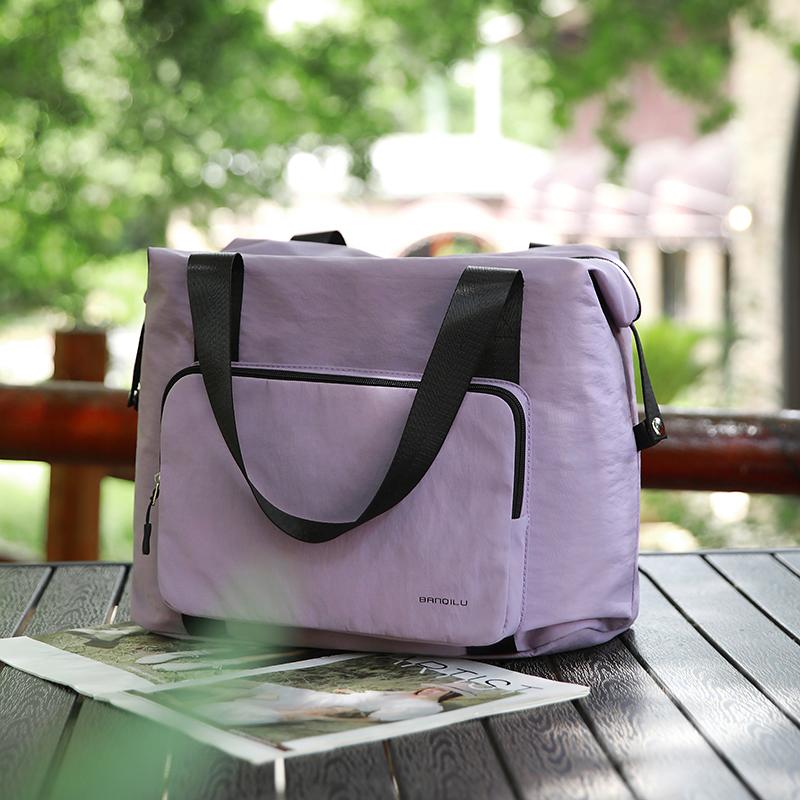 Lightweight Travel Bag Outdoor Lightweight Dry And Wet Separate Handbag Large Capacity Expansion Folding Duffel Bag