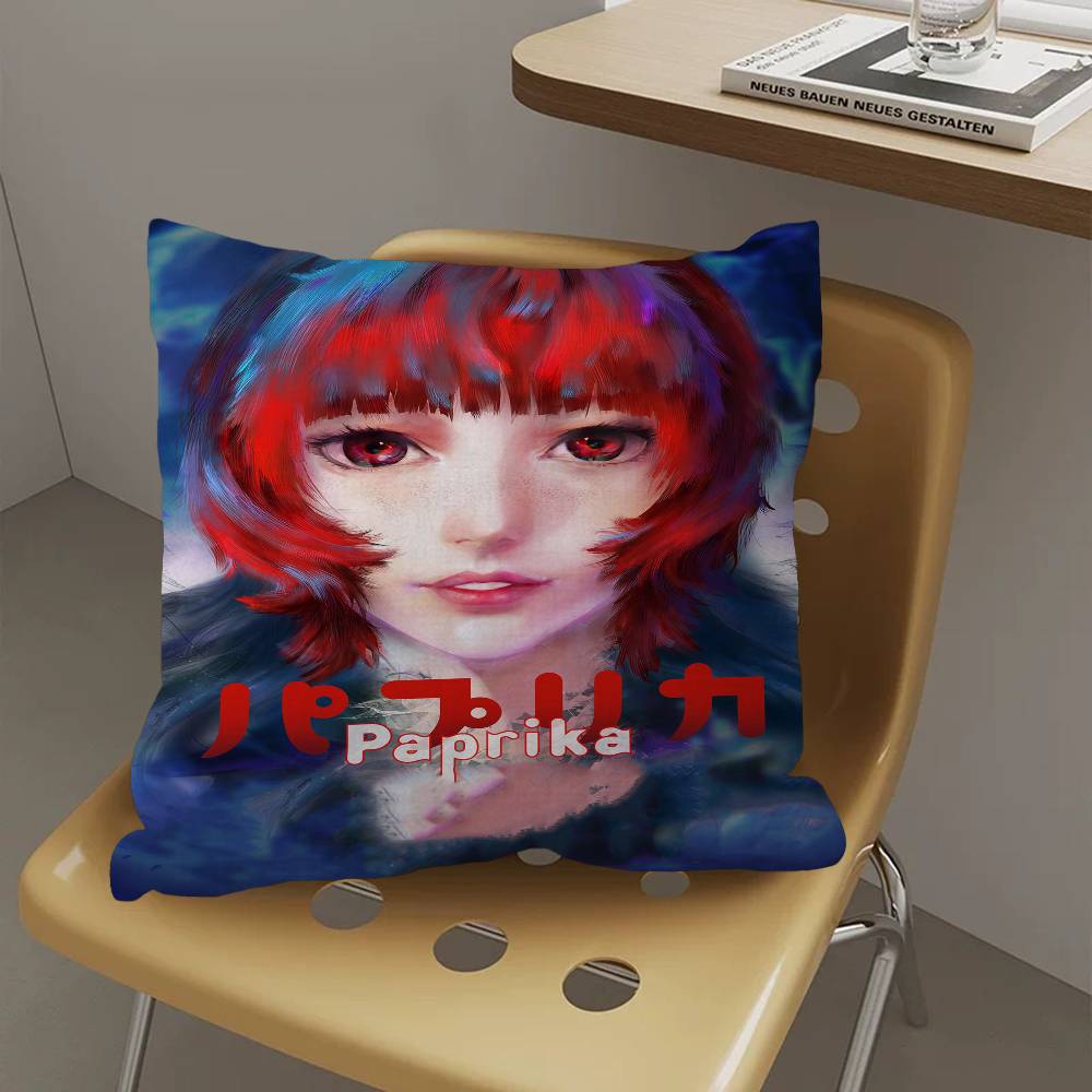 Anime P-Paprika Personalized Picture Text Home Decorative Pillows Household Gifts 45x45cm