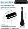 4Pcs USB C Dust Plug With Cleaning Brush Anti Dust USB-C Plug Cover Charging Port Cover Caps For iPhone15 17 Samsung Smart Phone