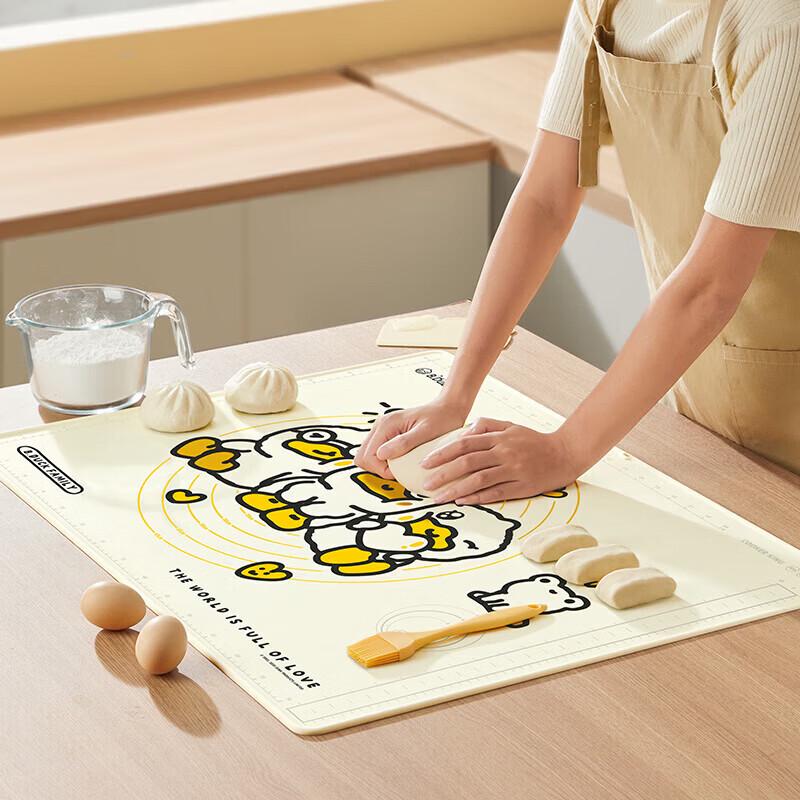 COOKER KING Silicone Baking and Kneading Mat Set