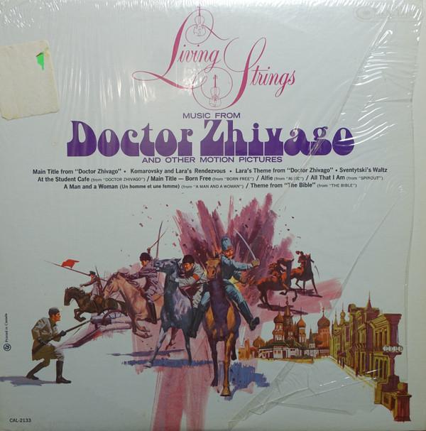 

LP Record LIVING STRINGS Music From Doctor Zhivago And Other CAL2133 RCA Camden Canada Soundtracks Musicals Used