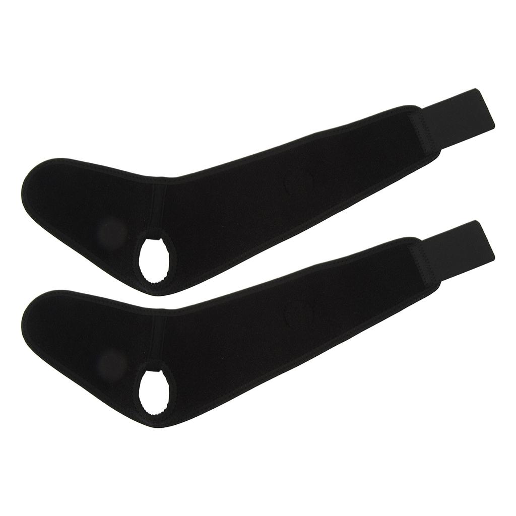 2PCS Wrist Compression Strap Nylon SBR Hook and Loop Breathable Wrist Support Brace for Fitness Pain Relief