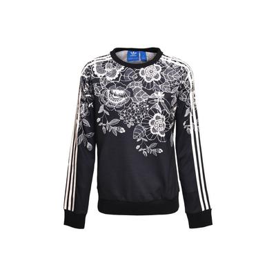 Originals Lifestyle Warm Knit Pullover Crew Neck Long Sleeve Sweatshirt Women Sweatshirt BJ8401