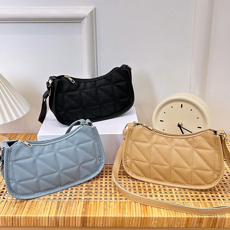 Summer New Casual Handbag Bag Niche Design Fashion Trend Underarm Bag Retro Simple Shoulder Bag