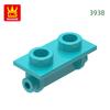 322 Stück/Los 3938 1x2 Scharnier Premier Platte Bausteine Moc Technische Komponenten Funktioniert Mit featuring Steine DO-IT-