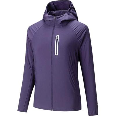 Bequeme Minimalistische Vielseitige Einfarbige Jacke Damenjacken Himmel-Lila 162525603-3