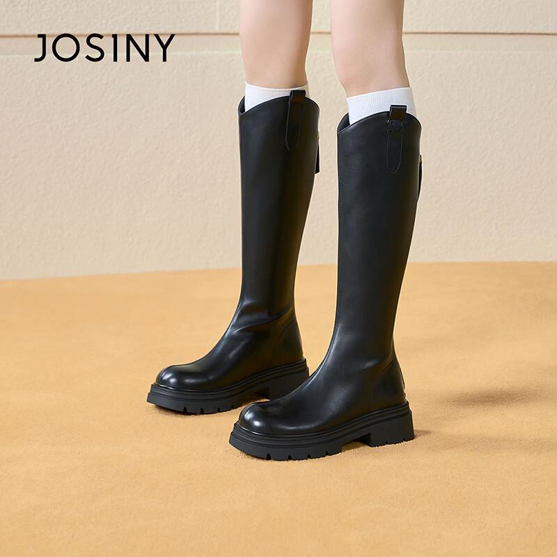 Zhuoshini Women s Platform Knight Boots 37