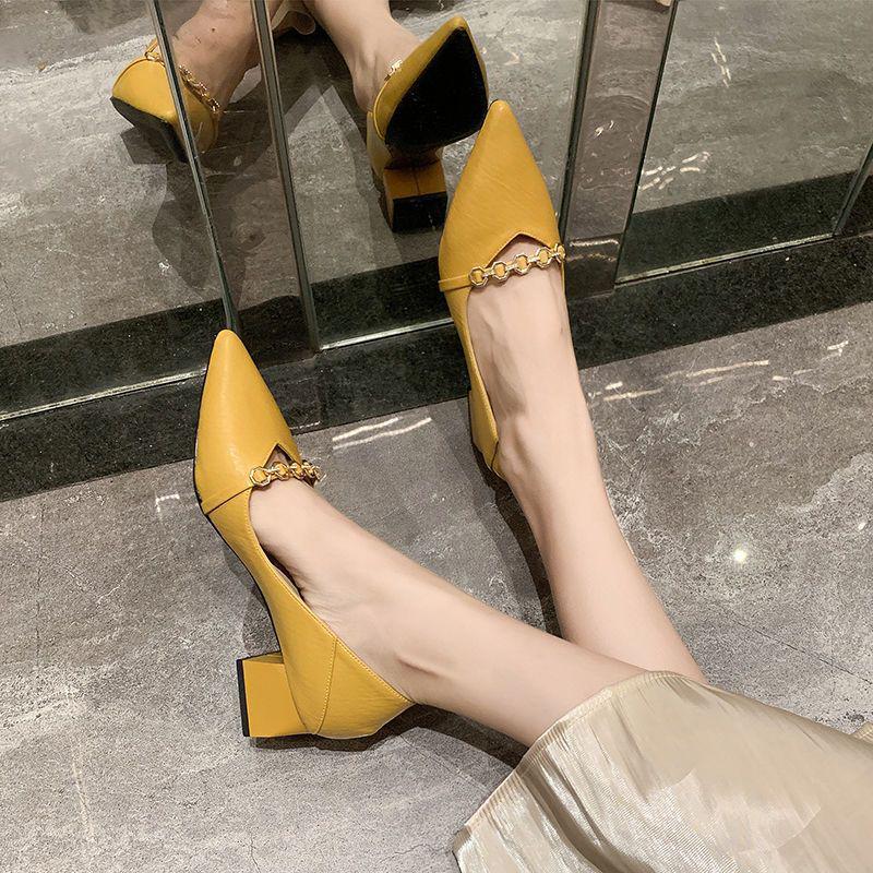 Vielseitige Pumps mit mittlerem Absatz und spitzer Zehenpartie im Feenstil für Damen - Kollektion Frühjahr 2025