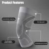 1Pair  Knee Brace Compression Sleeve For Knee Pain Support Arthritis Relief Unisex Knee Pain Relief Brace For Active Lifestyle