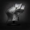 Close Helmet with Sparrow’s Beak Visor 16th Century Knight Armor Gothic Medieval Helmet with Stand  SCA LARP Reenactment Gear Steel Helmet Gift