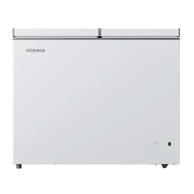 KONKA Dual-Zone Chest Freezer & Refrigerator