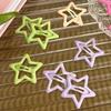 10pcs Colorful Y2K Star BB Hair Clips Women Grils Cute Metal Star Hairpins Side Barrettes Hair Grip Hair Accessories Headwear
