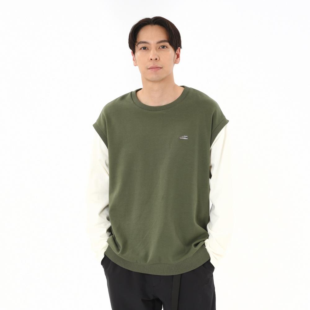 

Футболка с длинным рукавом New Balance Layered Don Deep Olive Green Amt45683 Don S