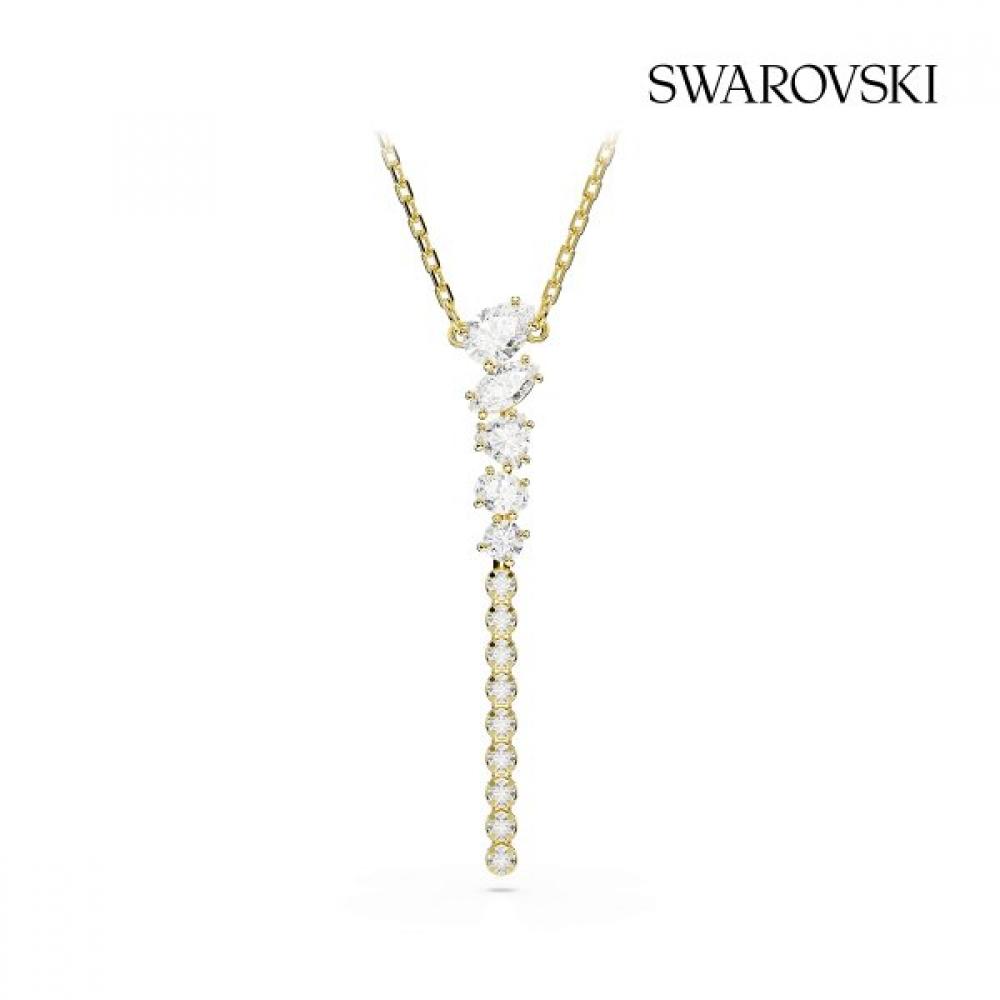 Swarovski Gold Tone Y Shape Necklace 5747997