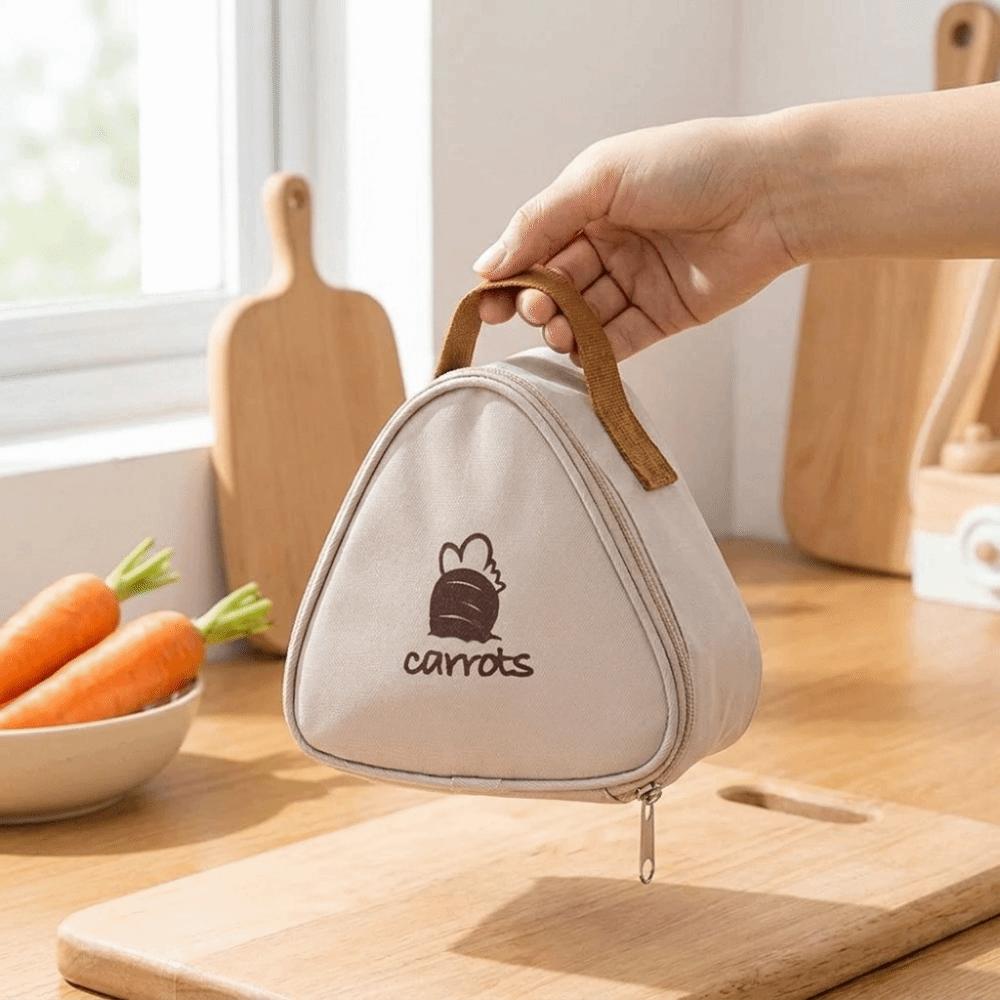 Thickened Design Insulated Lunch Bag Waterproof Material Thermal Storage Bag  Student Use