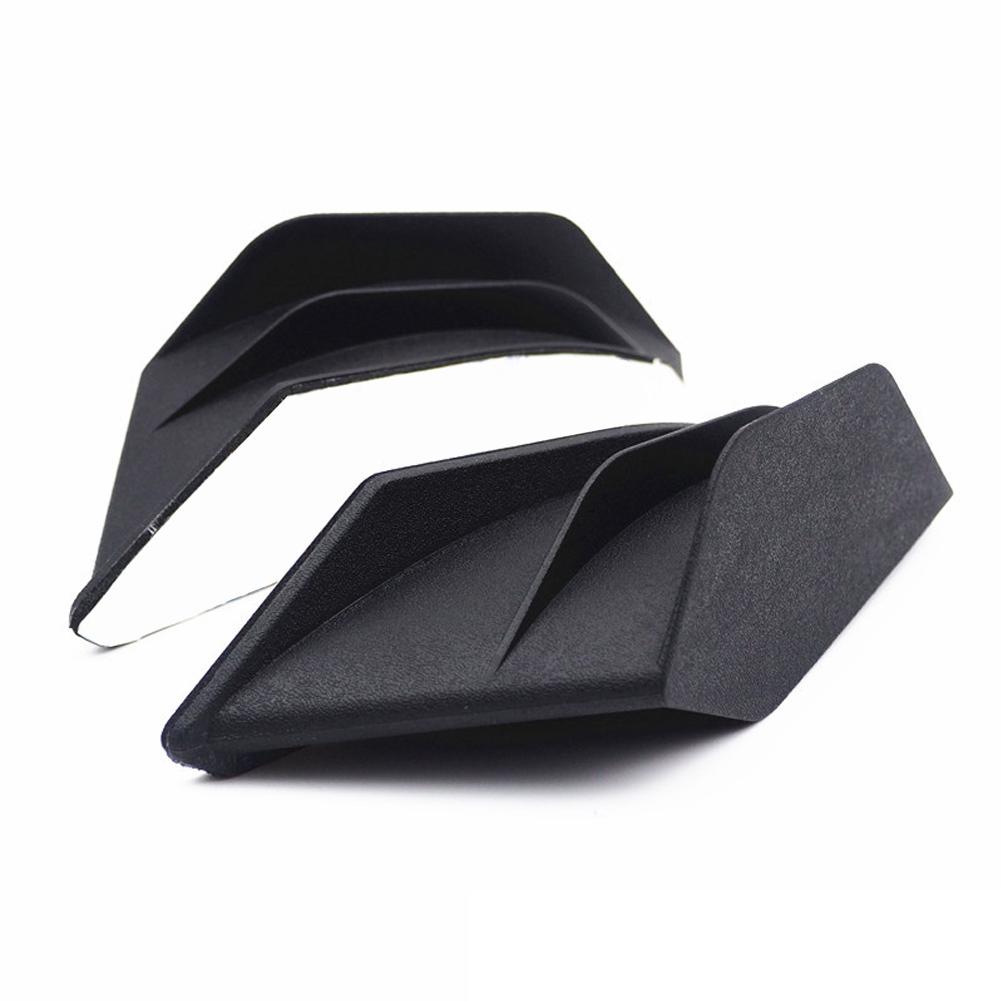2Pcs Motorcycle Spoiler Wing Winglet Aerodynamic Decoration Sticker For Suzuki Honda Yamaha SMAX155 Kawasaki