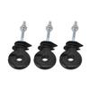 100Sets Black Electric Fence Insulator Durable Husbandry Fence Insulator  Livestock
