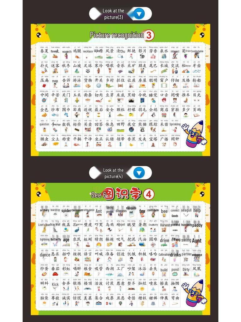 Grundskola Fonik Uttalsregler Tabell med Ljud - Väggdekal Undervisningshjälp