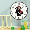 10 Zoll 25 Zentimeter Minimalistische Heim Stille Modeuhr Kreative Schlafzimmerdekoration Personalisierte Leichte Luxus Wanduhr