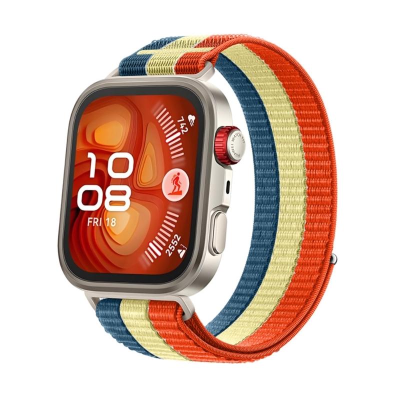 Watch Straps Replacement Quick Release Straps Smartwatch Band Nylon Braided Belt for Fit 3/4 Wrist Straps Belt Band радуги