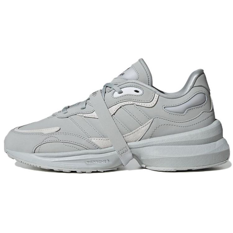 Adidas Originals Zentic Two-Layer Cowhide Synthetic Suede Comfortable Daily Wear Durable Low-Top Lifestyle Shoes Women sneaker Gray GY4129