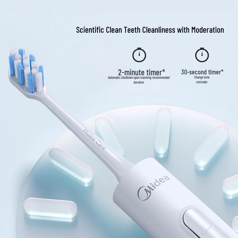 Midea S1PX Sonic Electric Toothbrush CN plug (adapter included)