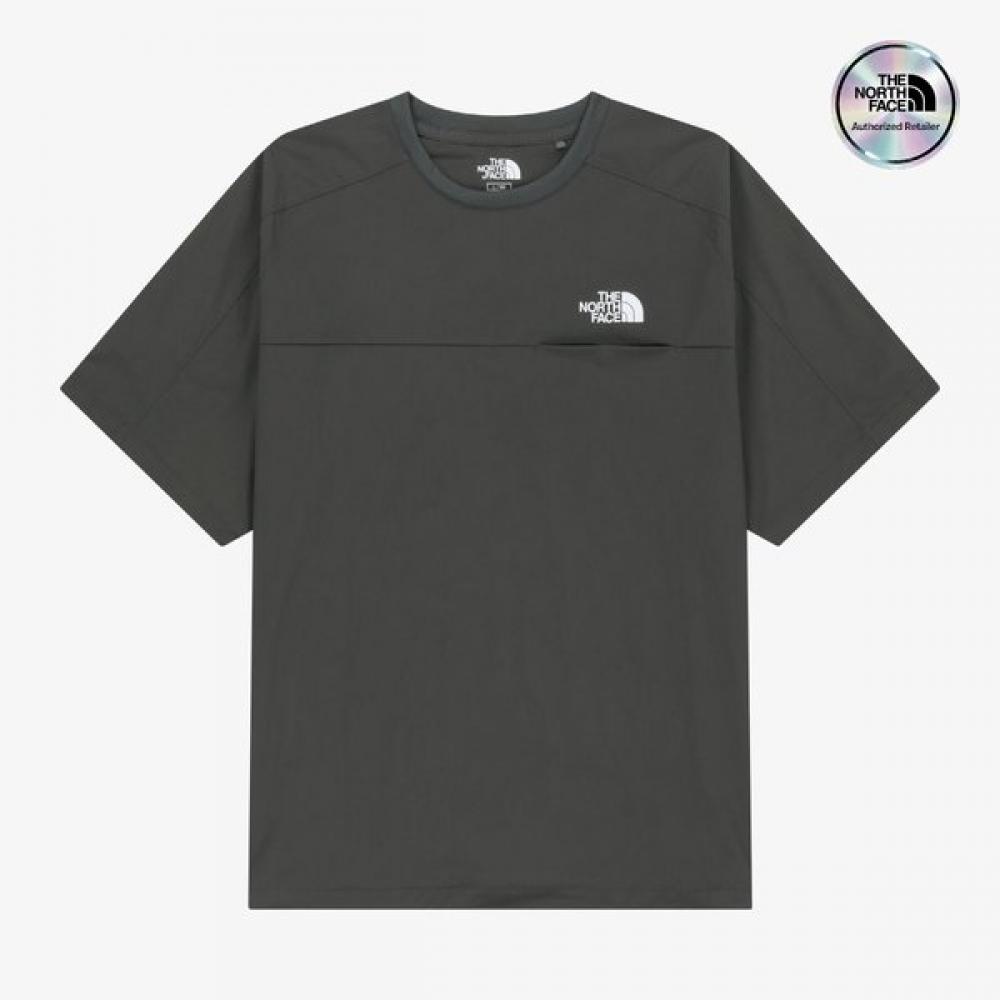 The NorTh Face NT7us29k WhiTe Label Brillo PockeT T shirT Dark Gray DARK GRAY/090