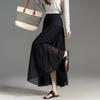 Demana Eleganter Falten-A-Linien-Midirock