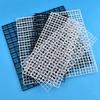 1Pcs Multifunctional Isolation Grid Board Plastic 30x30cm Undergravel Bottom Plate Tray Black White Seperator Divider Board Net