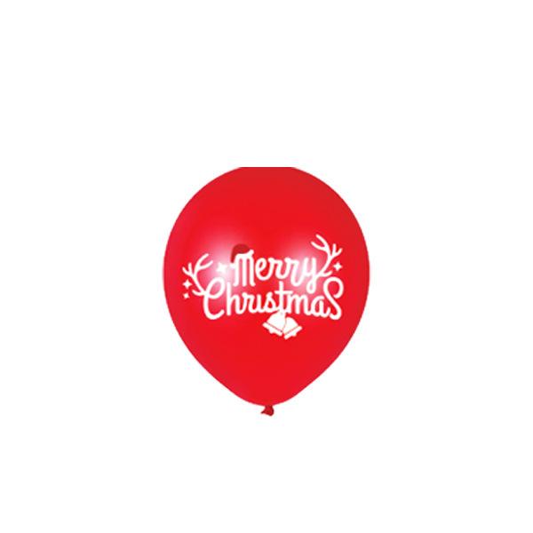 Santa Hohoho Balloon Christmas Print Latex 12 Inch Christmas Print Balloon