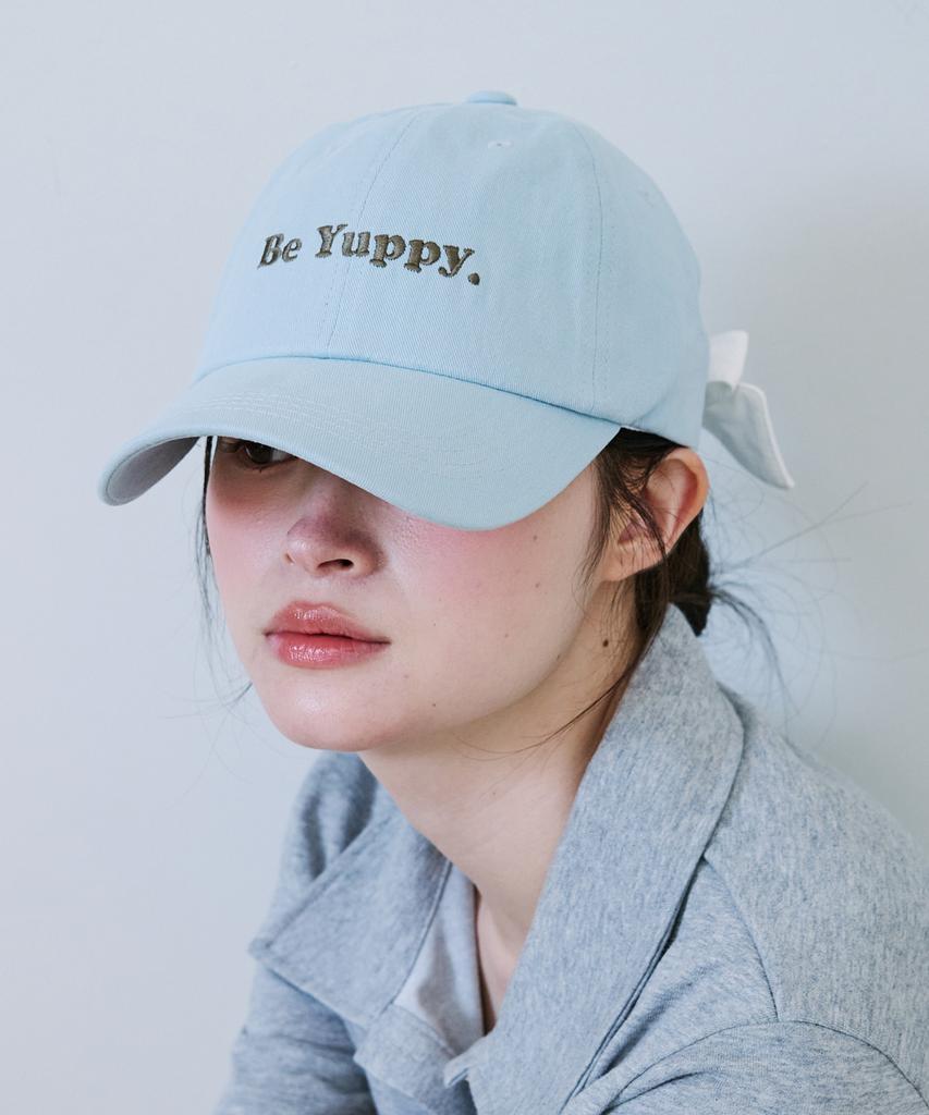 YUPPE Y Ribbon Ball Cap_Sky Blue