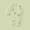 Unisex Cotton Baby Romper - Spring/Autumn Cartoon Onesie for Newborns