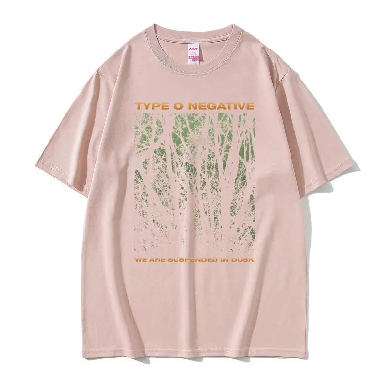Fashion Rock Band Type O Negative Suspended in Dusk Essential T-shirt Men Women Summer Casual Tshirt Male Vintage Tops Tees
