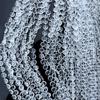 11mm UFO Disc Acrylic Beaded Curtain for Wedding Décor, Ceiling Hanging, and Aisle Runner.